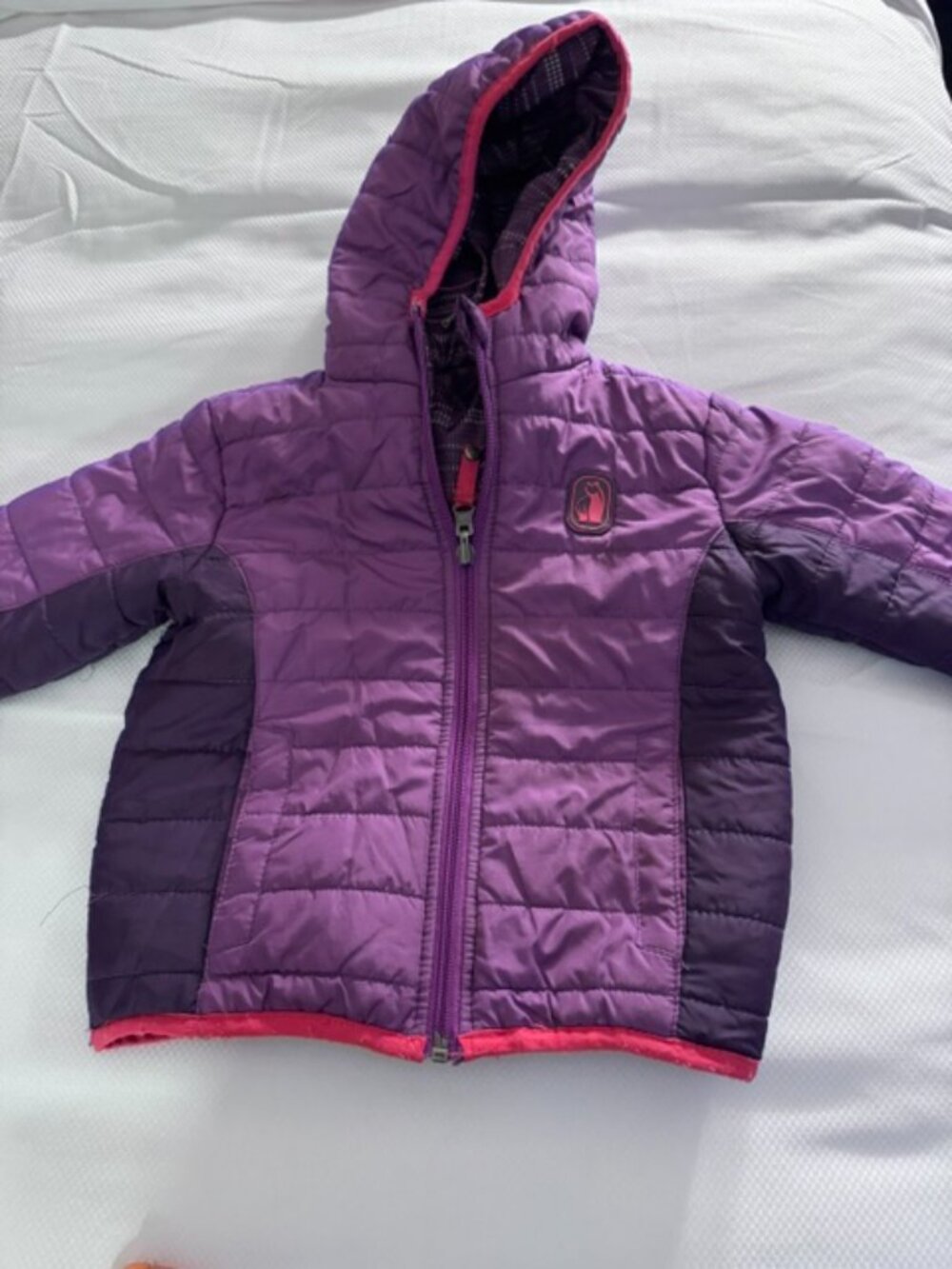 Purple Cat&Jack Winter Coat 12Mo